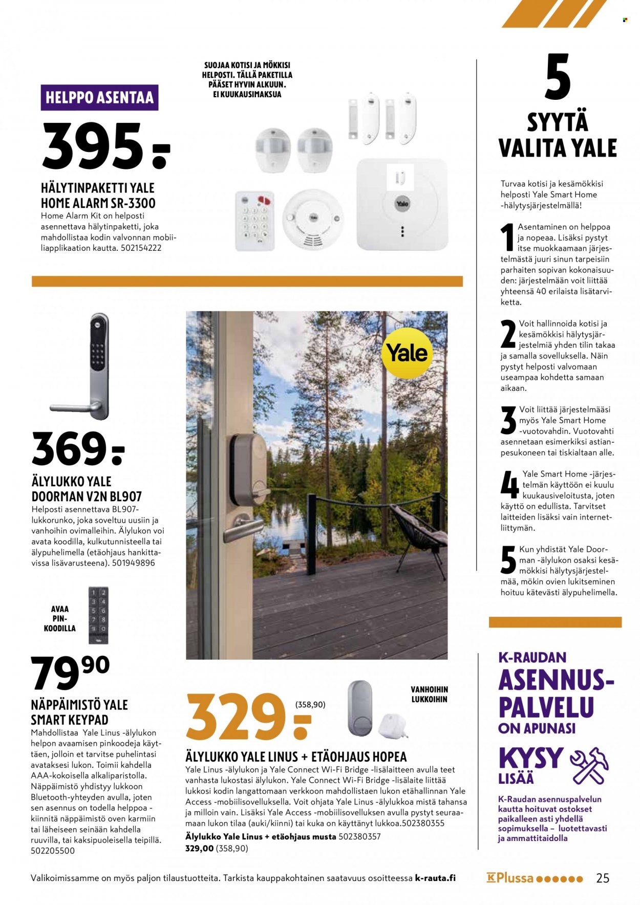 K-Rauta tarjoukset - 27.04.2022 - 10.05.2022. Sivu 25