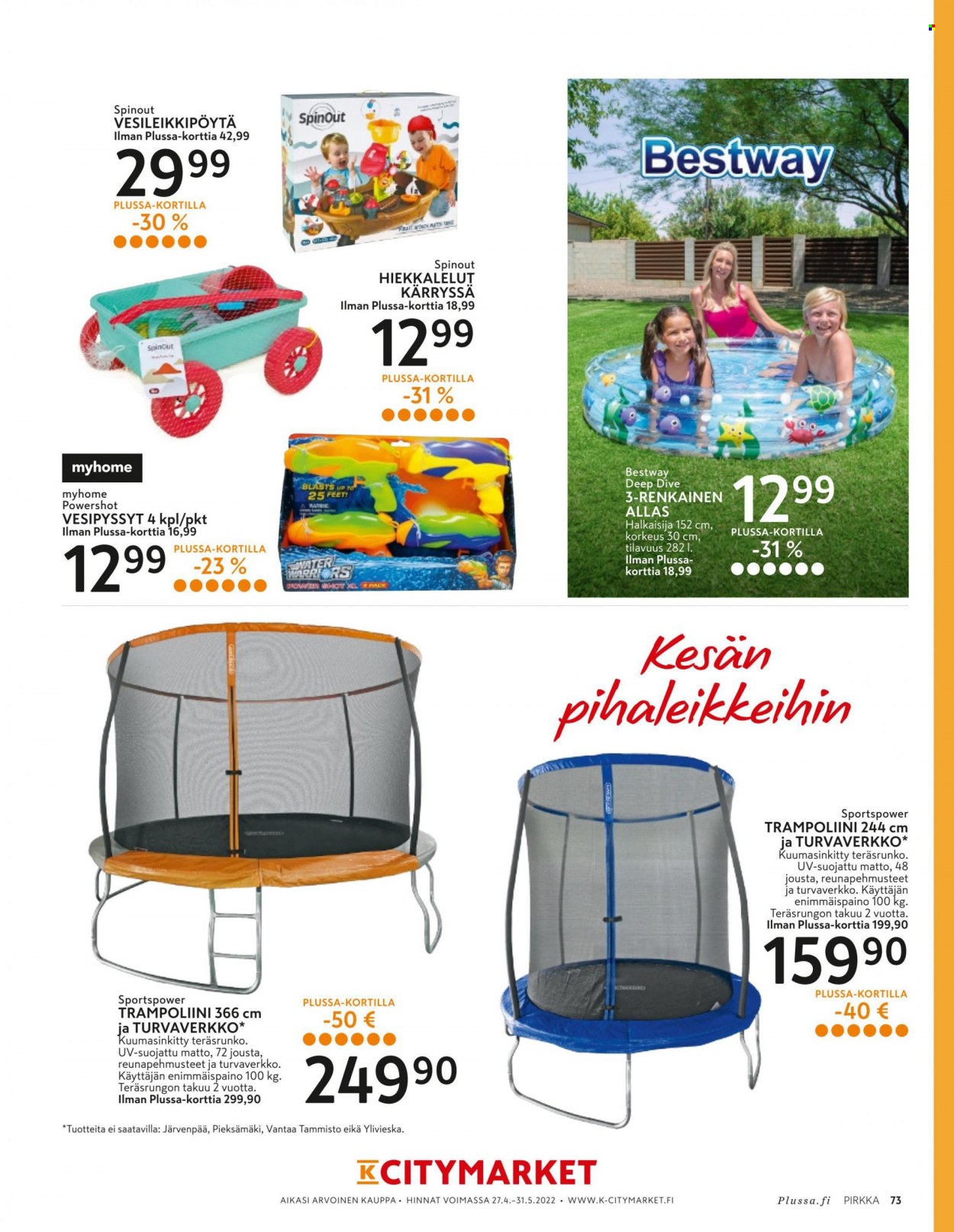K-Supermarket tarjoukset - 27.04.2022 - 31.05.2022. Sivu 73