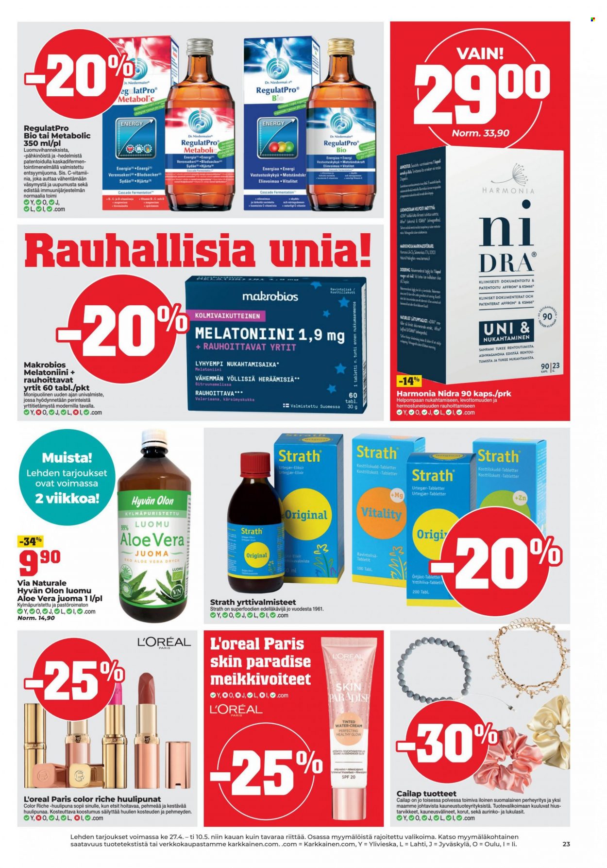 Kärkkäinen tarjoukset - 27.04.2022 - 10.05.2022. Sivu 23