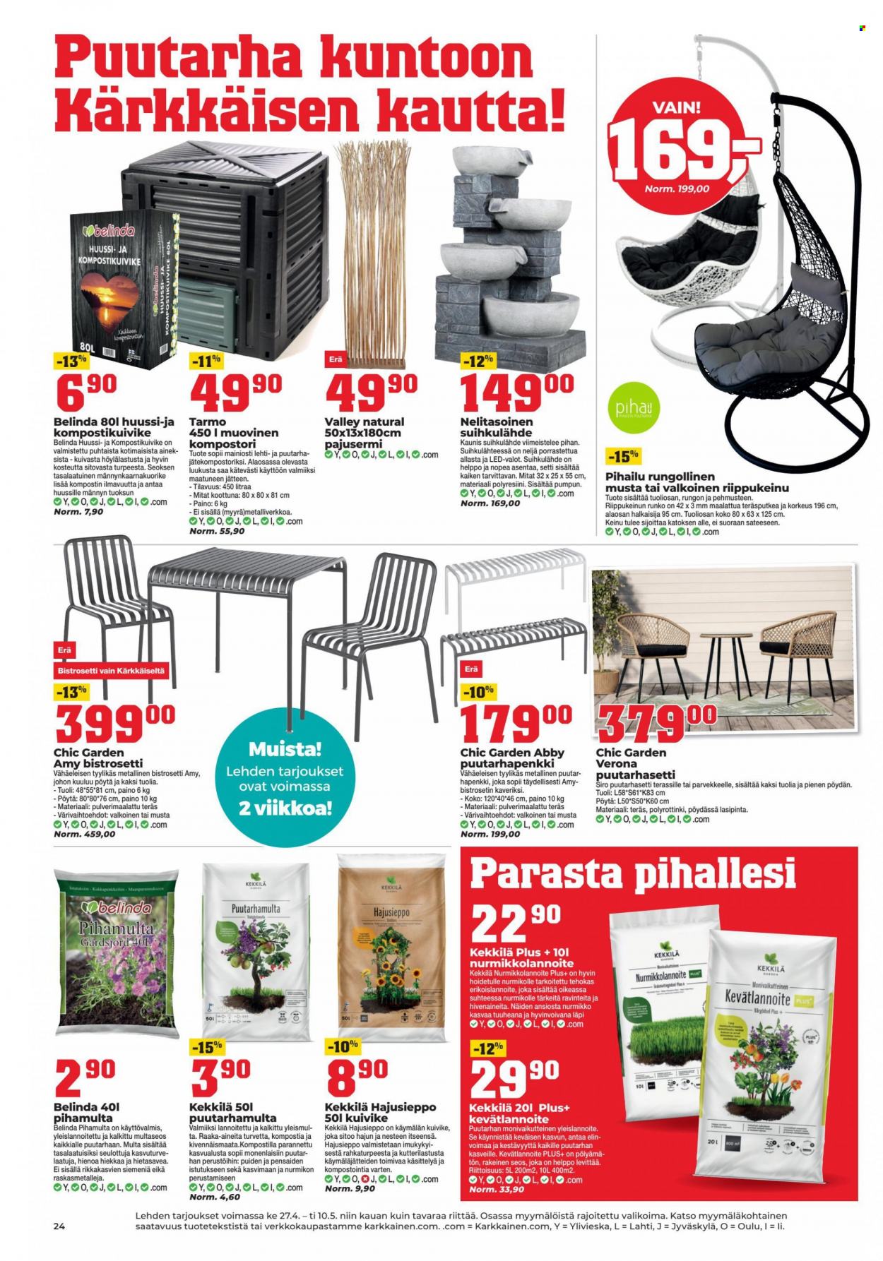 Kärkkäinen tarjoukset - 27.04.2022 - 10.05.2022. Sivu 24