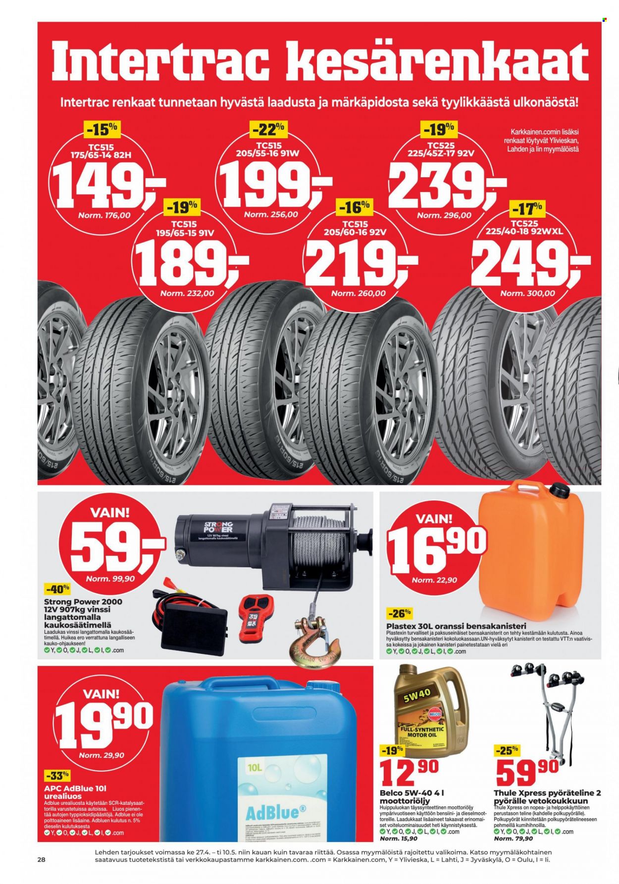 Kärkkäinen tarjoukset - 27.04.2022 - 10.05.2022. Sivu 28