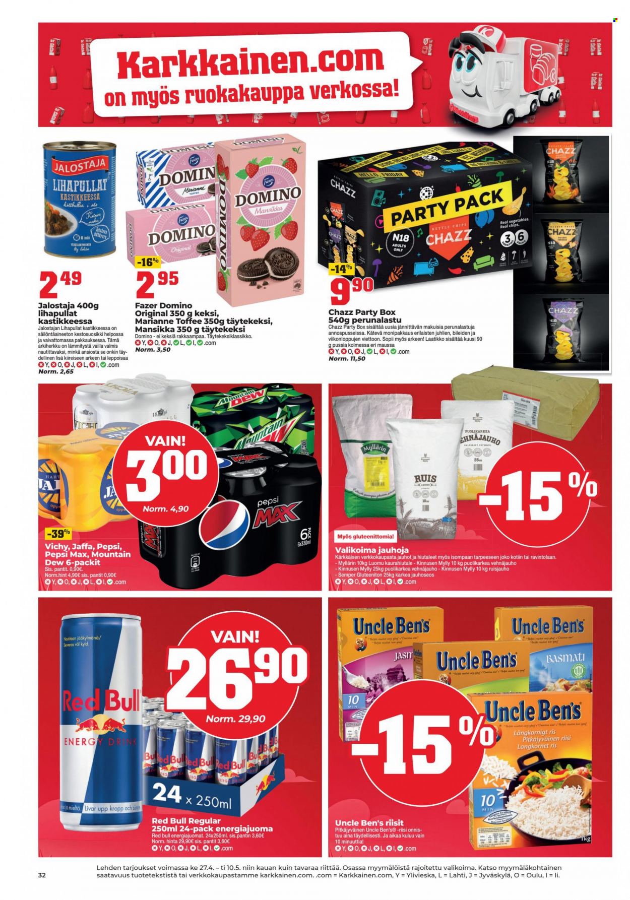 Kärkkäinen tarjoukset - 27.04.2022 - 10.05.2022. Sivu 32