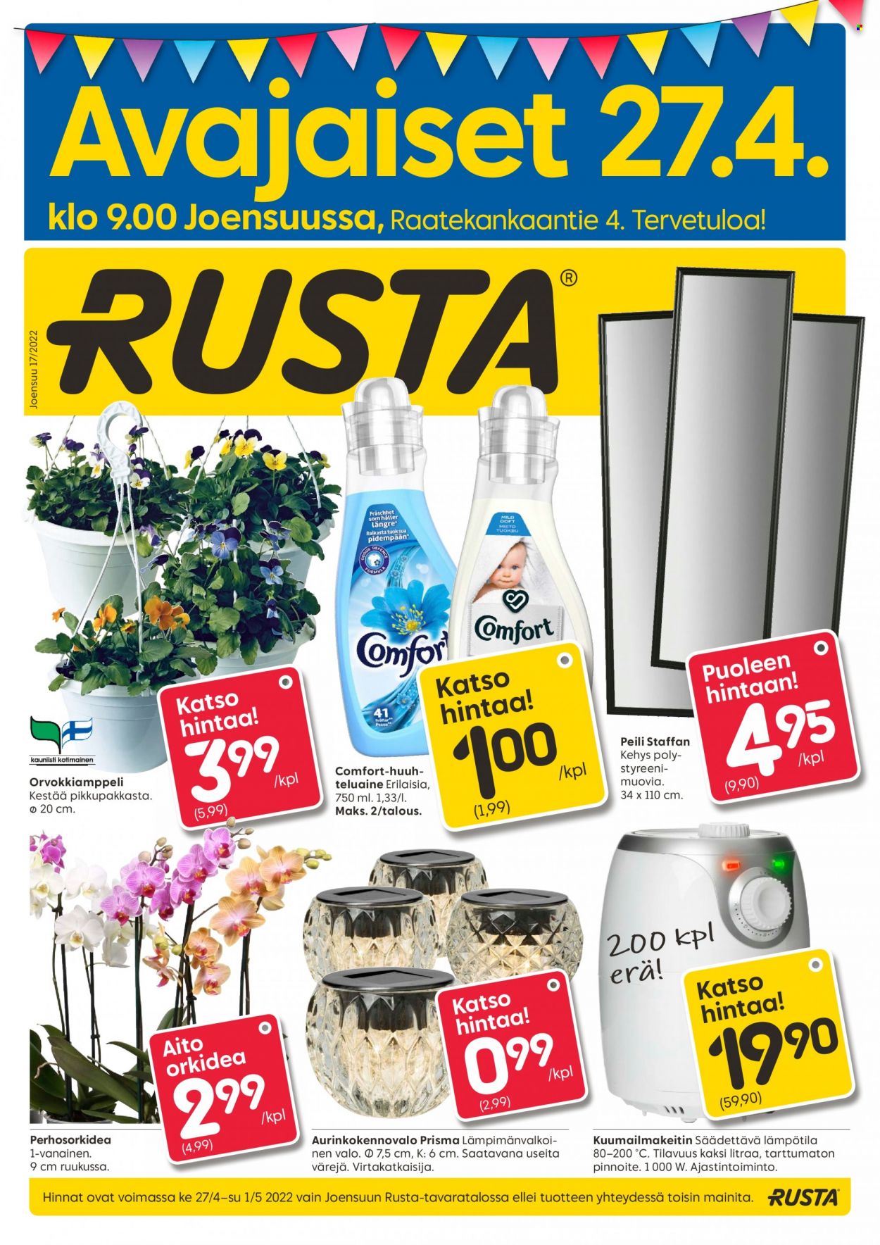 Rusta tarjoukset - 27.04.2022 - 01.05.2022. Sivu 1