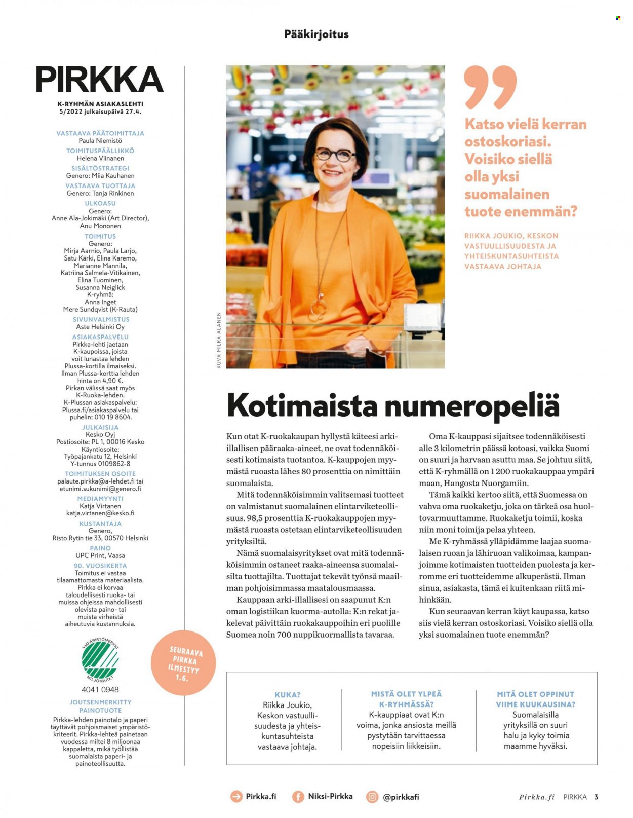 K-market tarjoukset - 27.04.2022 - 31.05.2022. Sivu 3