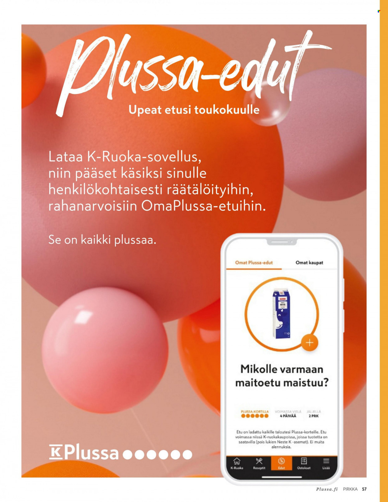 K-market tarjoukset - 27.04.2022 - 31.05.2022. Sivu 57