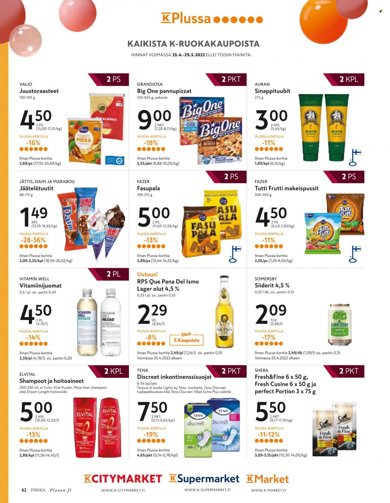 K-market tarjoukset - 27.04.2022 - 31.05.2022. Sivu 62