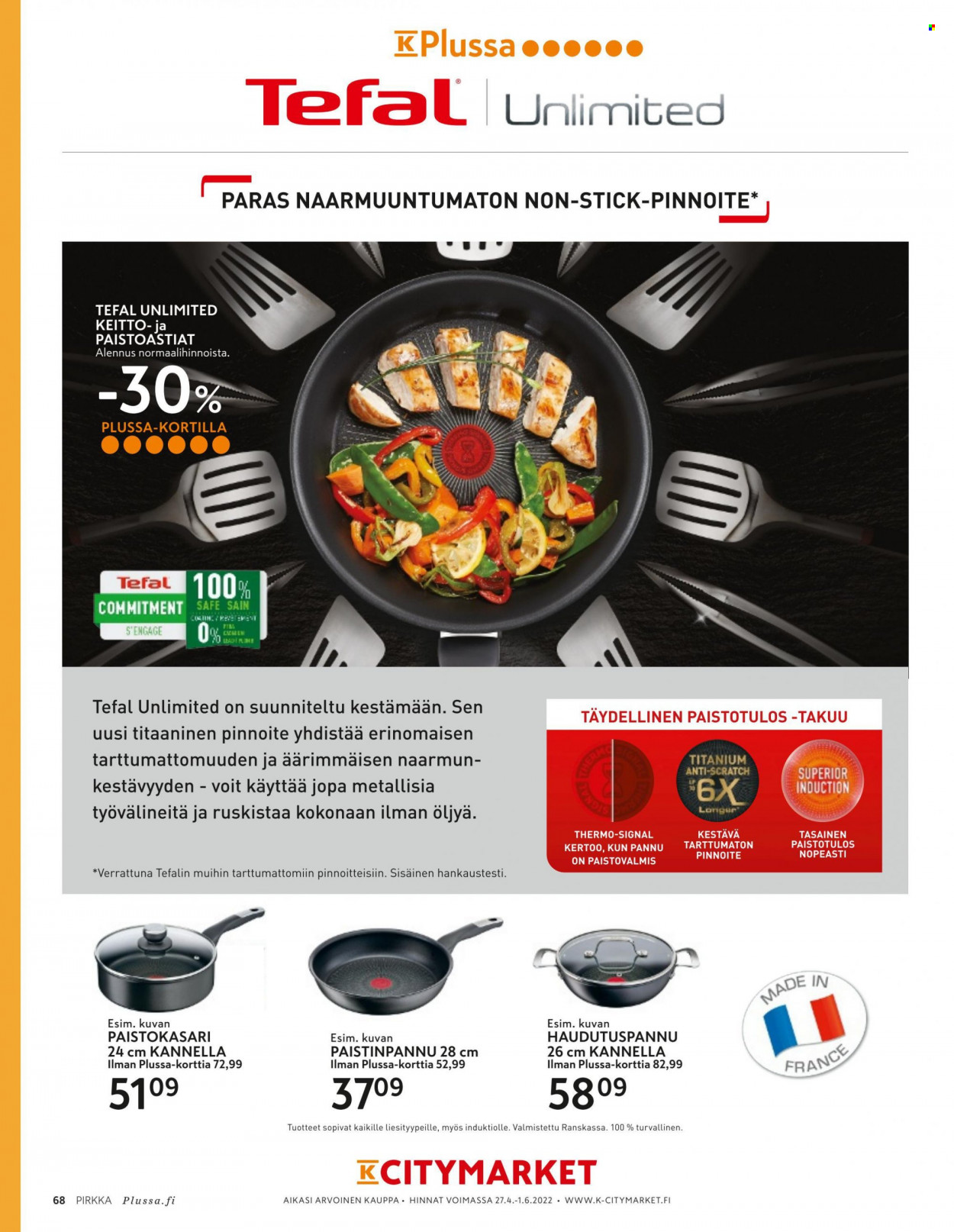 K-market tarjoukset - 27.04.2022 - 31.05.2022. Sivu 68