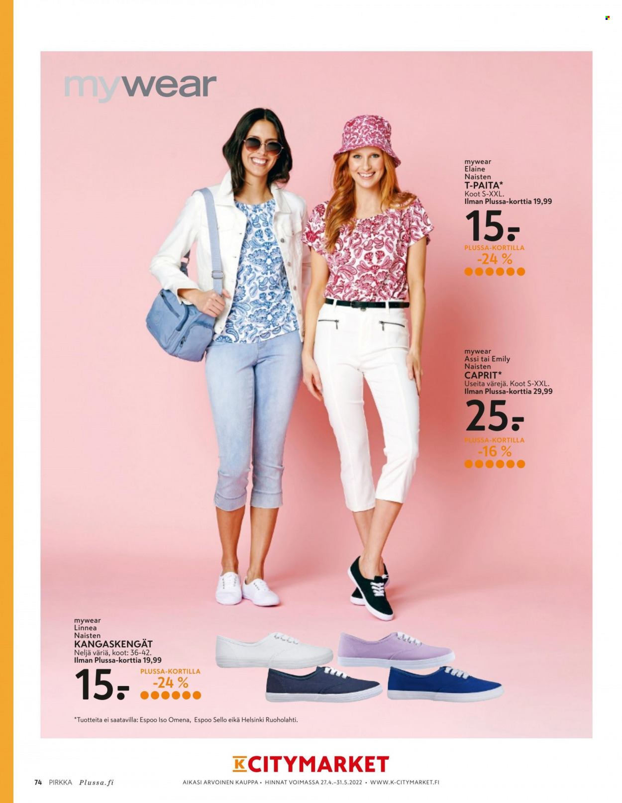 K-market tarjoukset - 27.04.2022 - 31.05.2022. Sivu 74