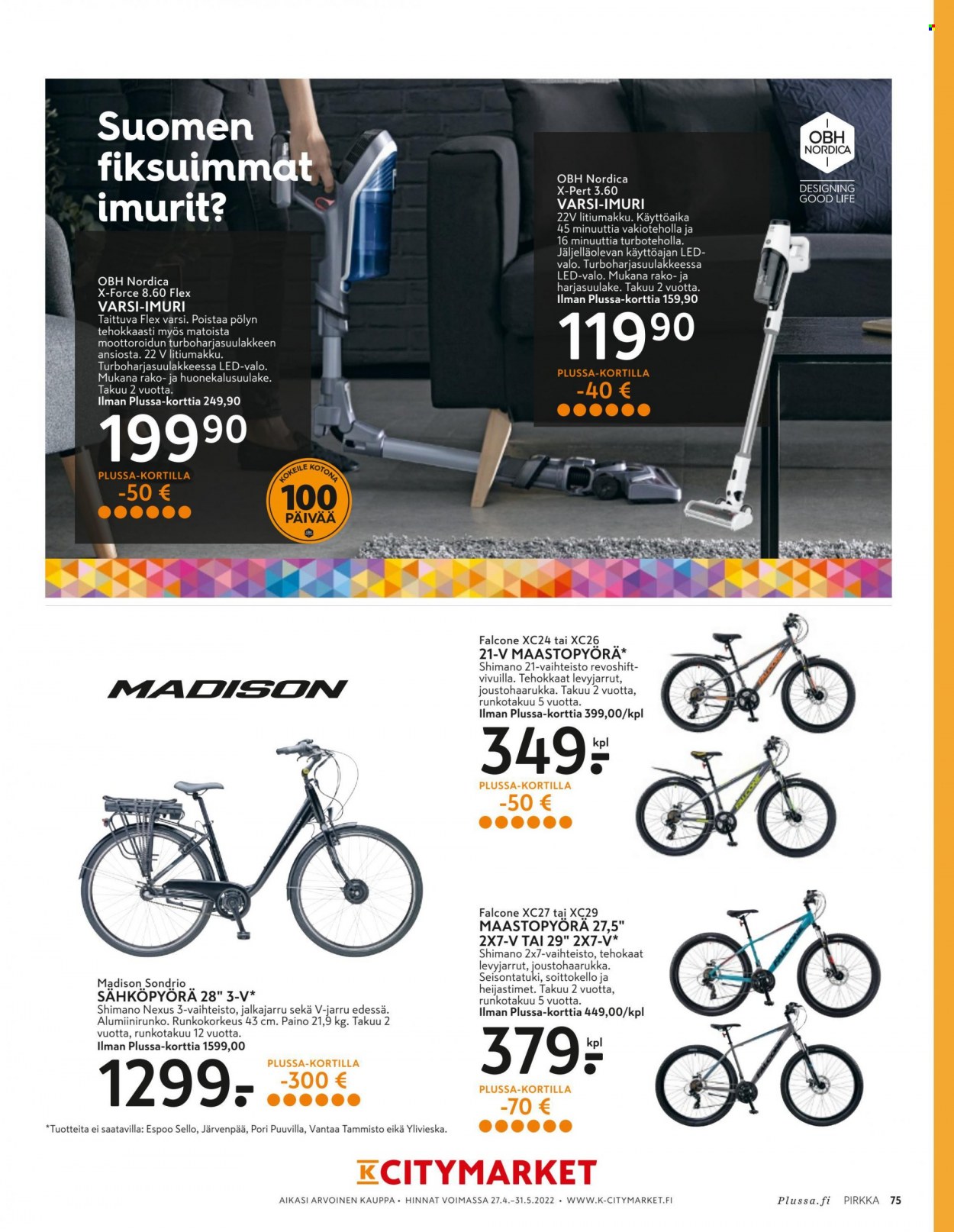 K-market tarjoukset - 27.04.2022 - 31.05.2022. Sivu 75