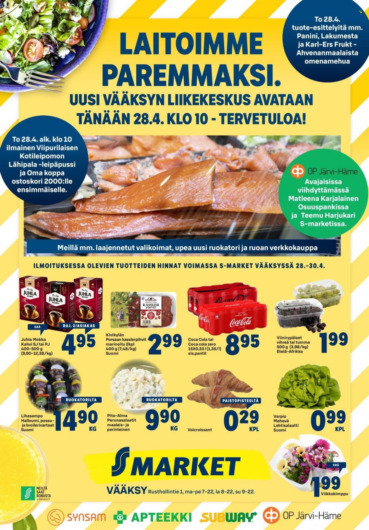 S-market tarjoukset - 28.04.2022 - 30.04.2022. Sivu 1