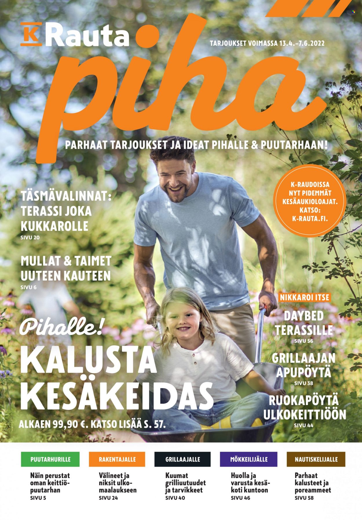 K-Rauta tarjoukset - 13.04.2022 - 07.06.2022. Sivu 1