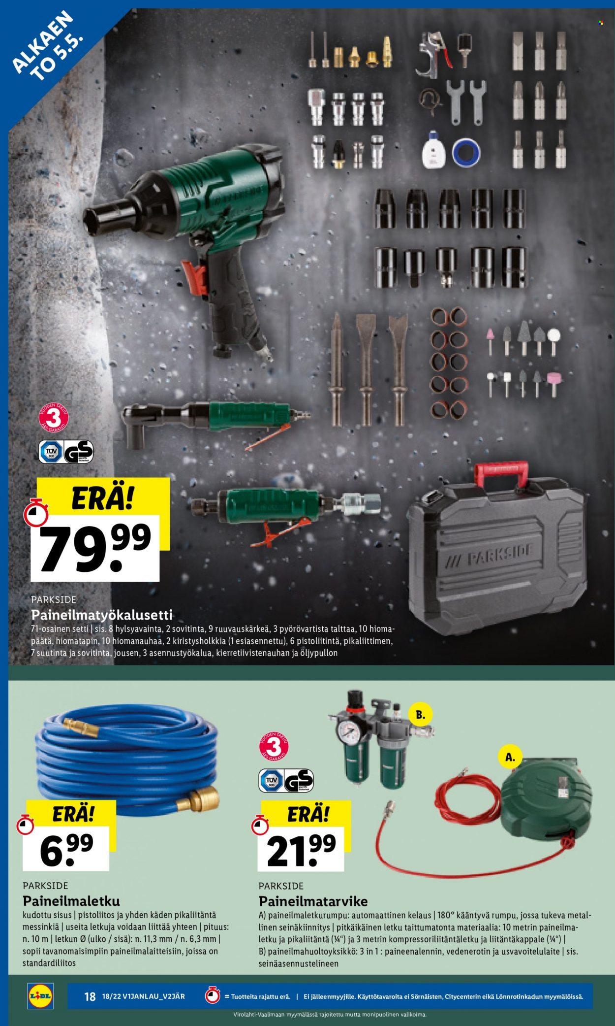 Lidl tarjoukset - 05.05.2022 - 11.05.2022. Sivu 18
