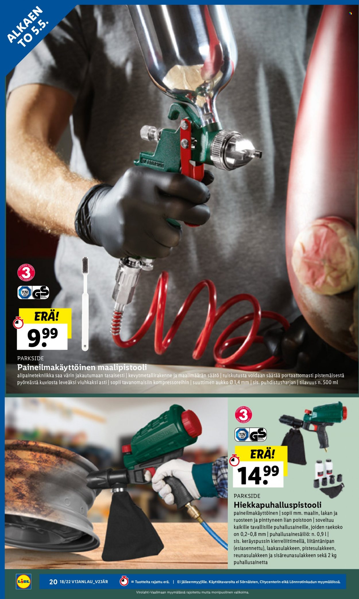 Lidl tarjoukset - 05.05.2022 - 11.05.2022. Sivu 20
