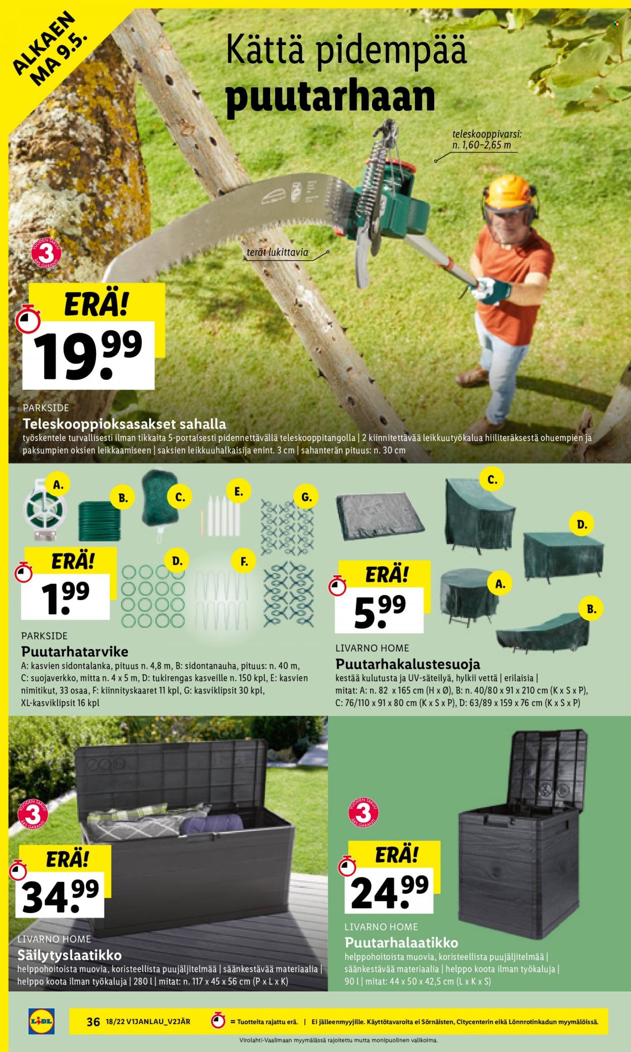 Lidl tarjoukset - 05.05.2022 - 11.05.2022. Sivu 36
