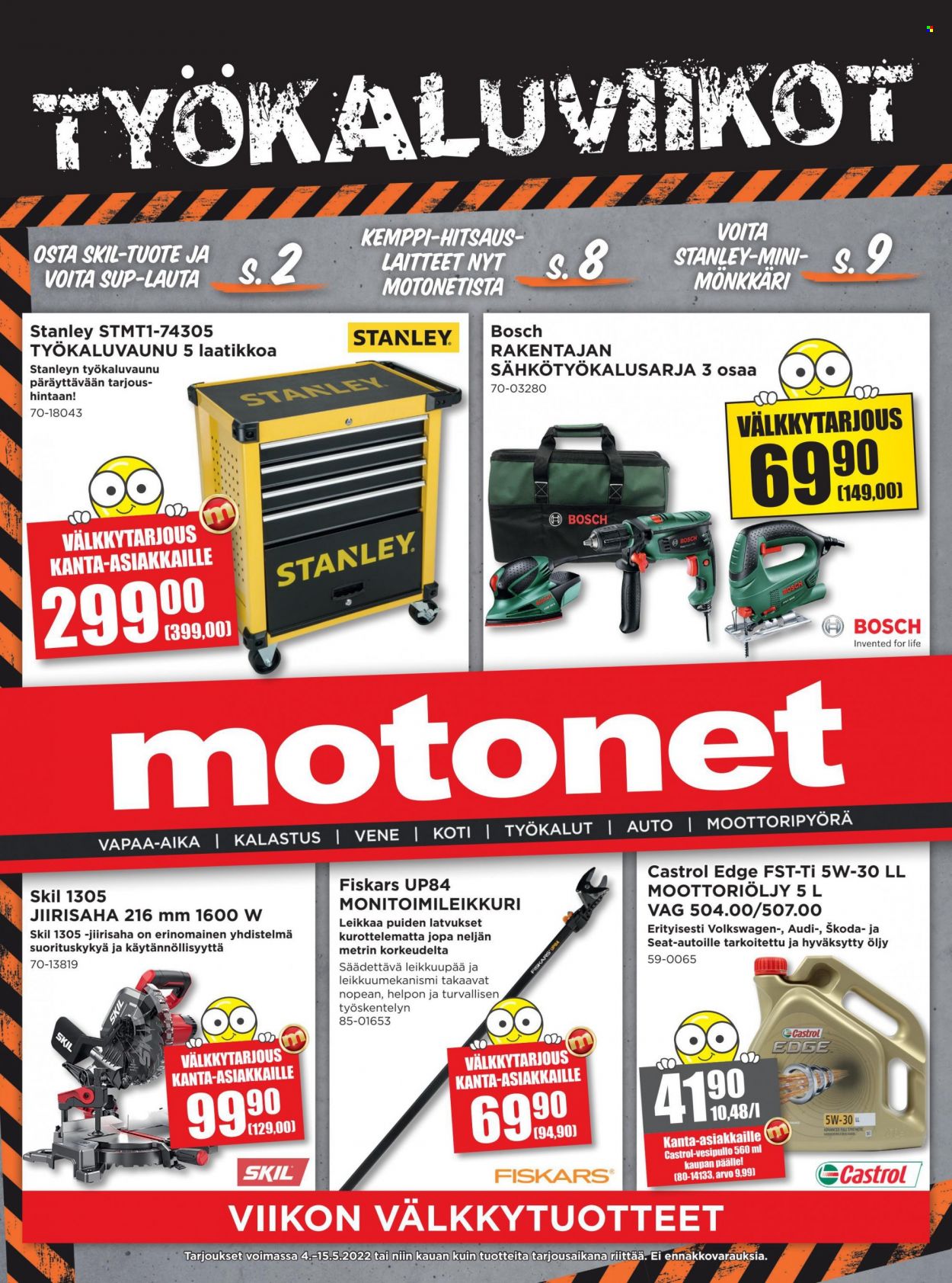 Motonet tarjoukset - 04.05.2022 - 15.05.2022. Sivu 1
