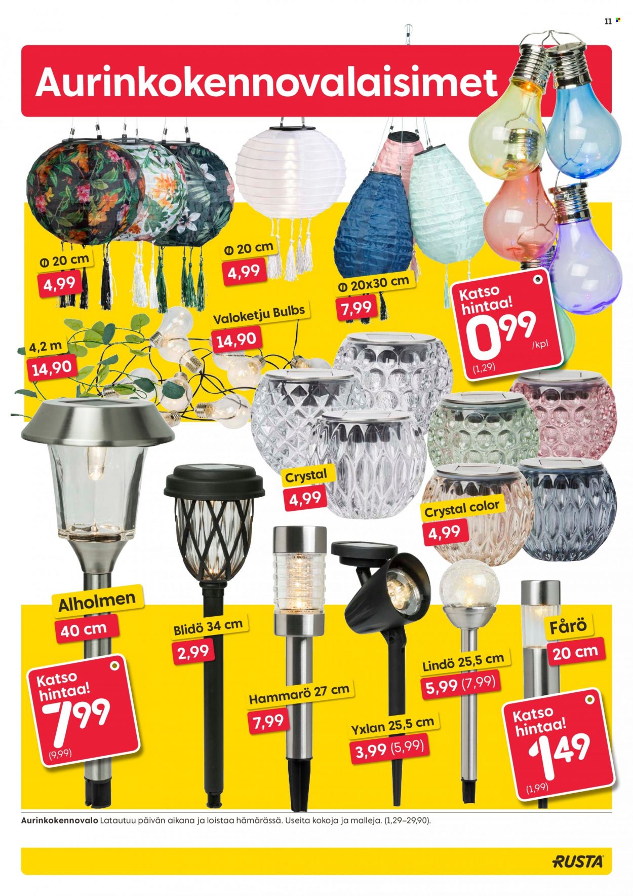 Rusta tarjoukset - 04.05.2022 - 10.05.2022. Sivu 11