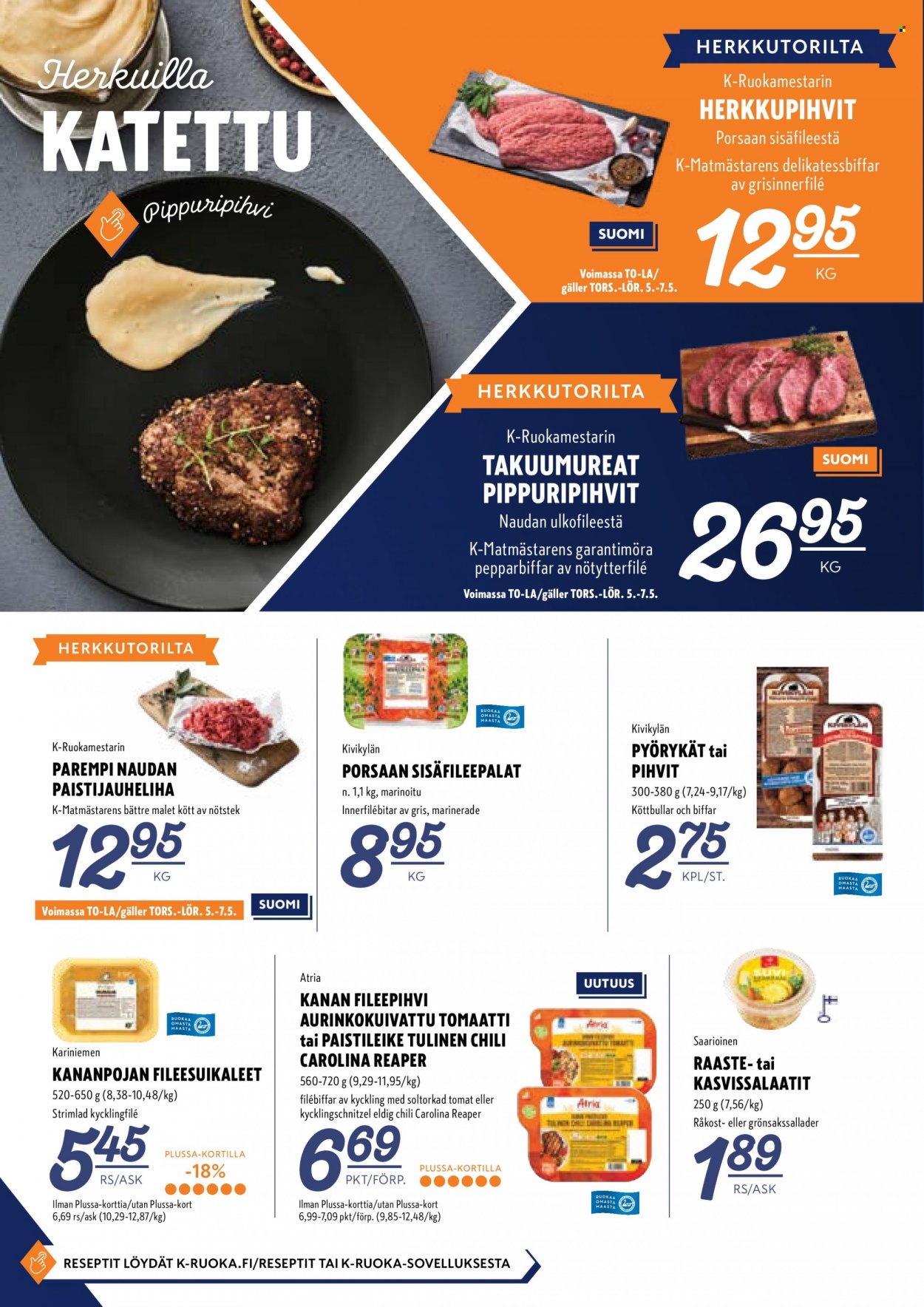 K-Supermarket tarjoukset - 05.05.2022 - 08.05.2022. Sivu 4
