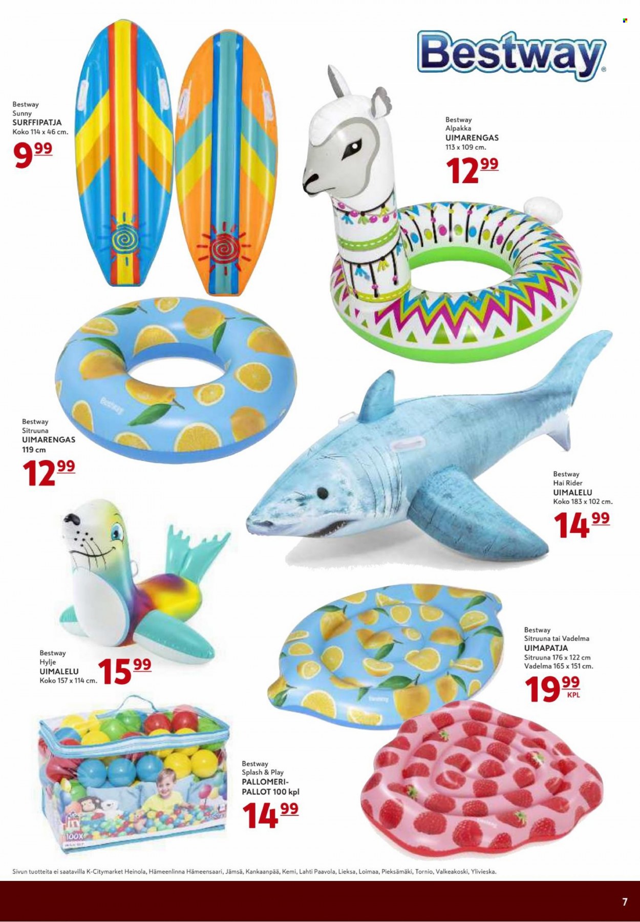 K-citymarket tarjoukset - 04.05.2022 - 10.07.2022. Sivu 7