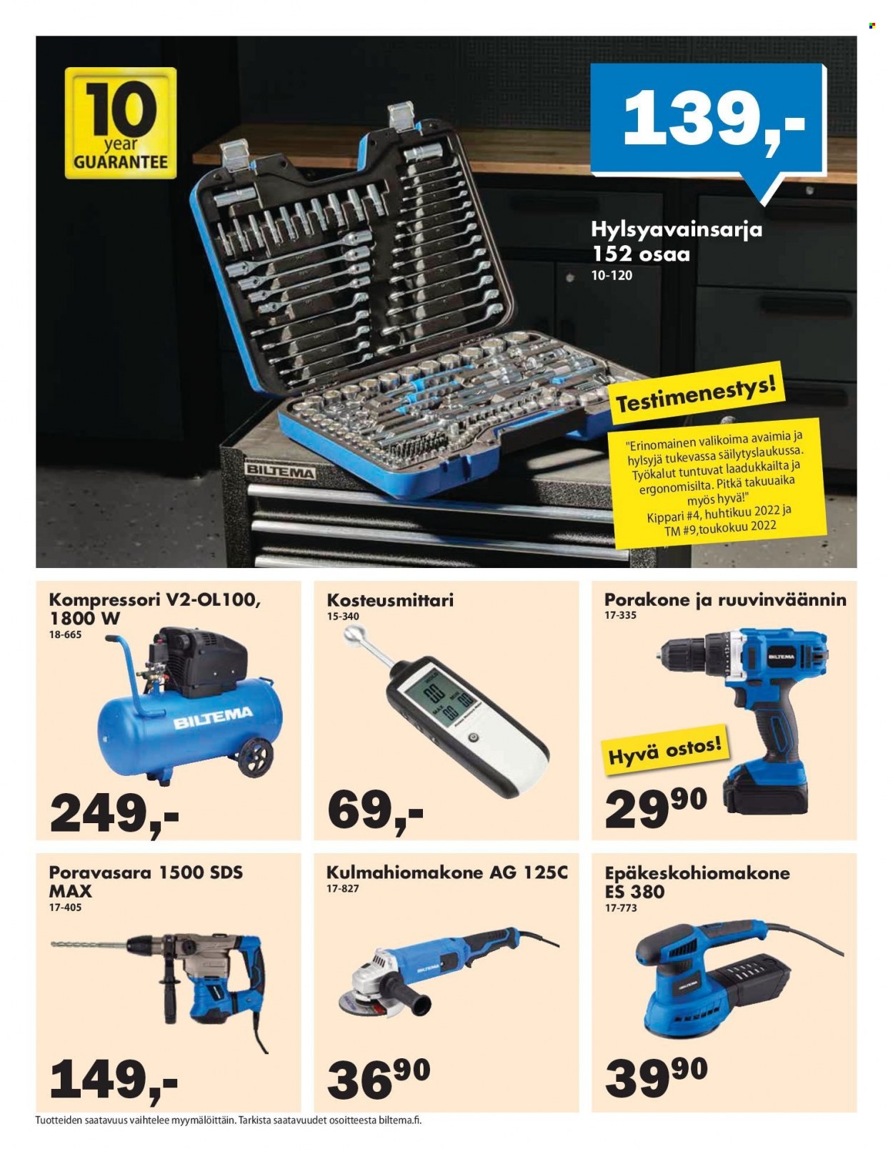Biltema tarjoukset. Sivu 3