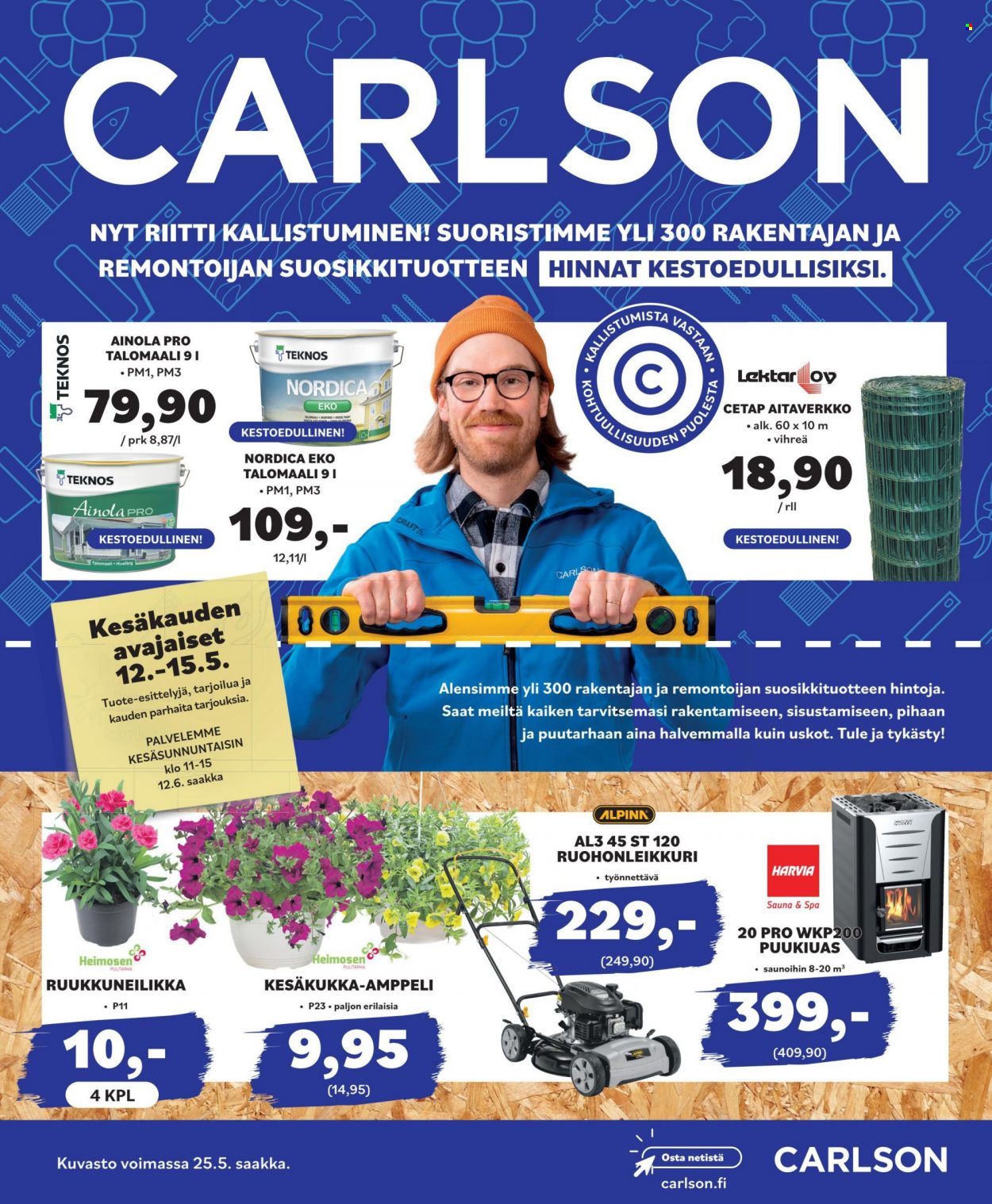 Carlson tarjoukset - 10.05.2022 - 25.05.2022. Sivu 1