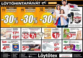 Löytötex tarjoukset  - 11.05.2022 - 17.05.2022.