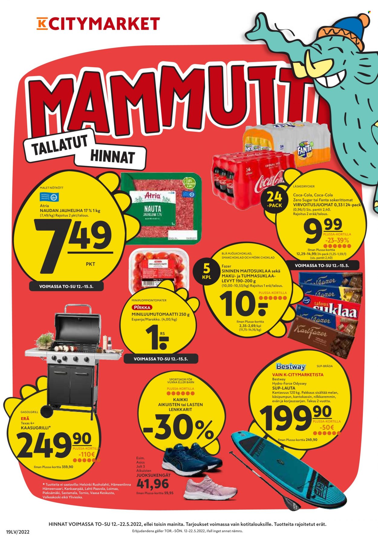 K-citymarket tarjoukset - 12.05.2022 - 22.05.2022. Sivu 1
