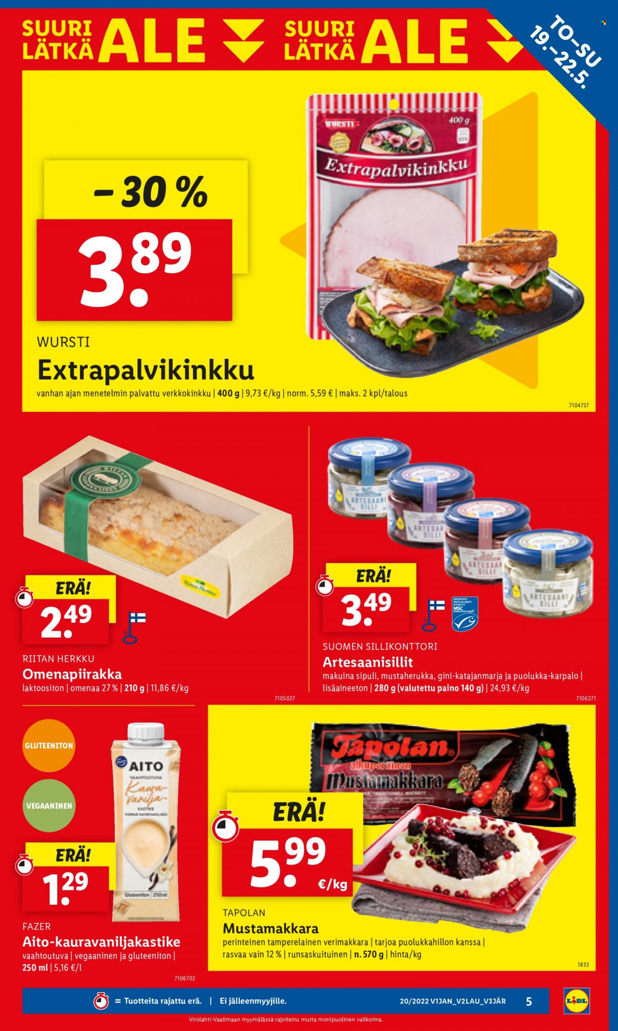 Lidl tarjoukset - 19.05.2022 - 24.05.2022. Sivu 5