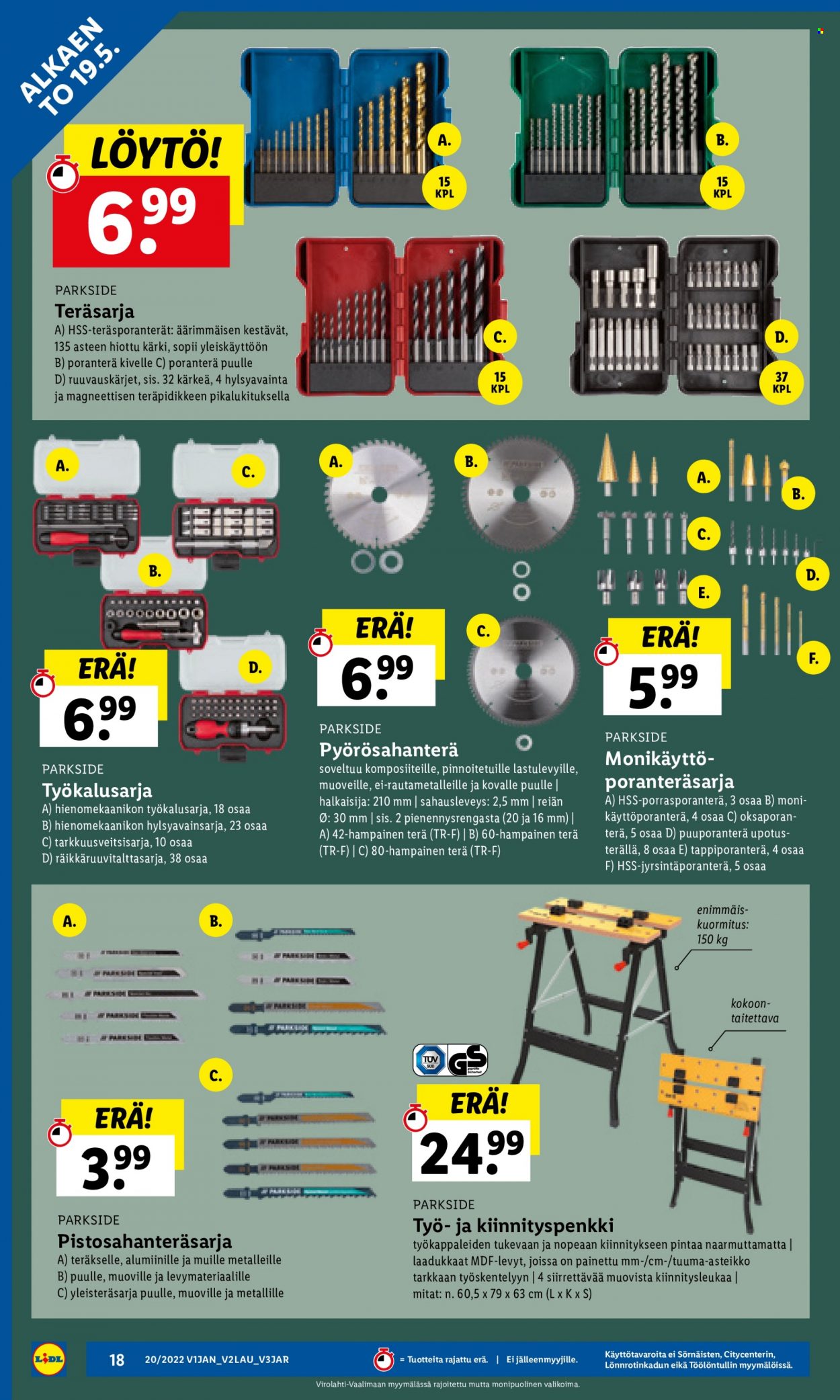 Lidl tarjoukset - 19.05.2022 - 24.05.2022. Sivu 18