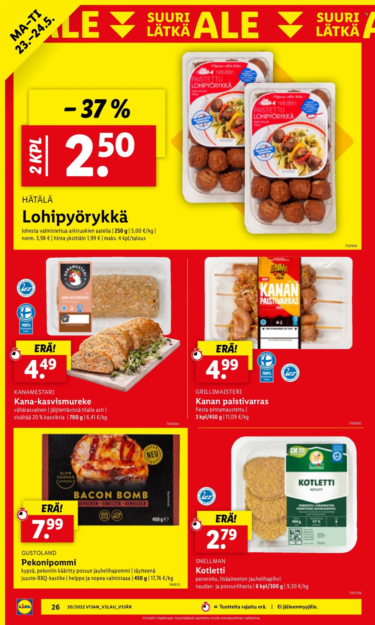 Lidl tarjoukset - 19.05.2022 - 24.05.2022. Sivu 26