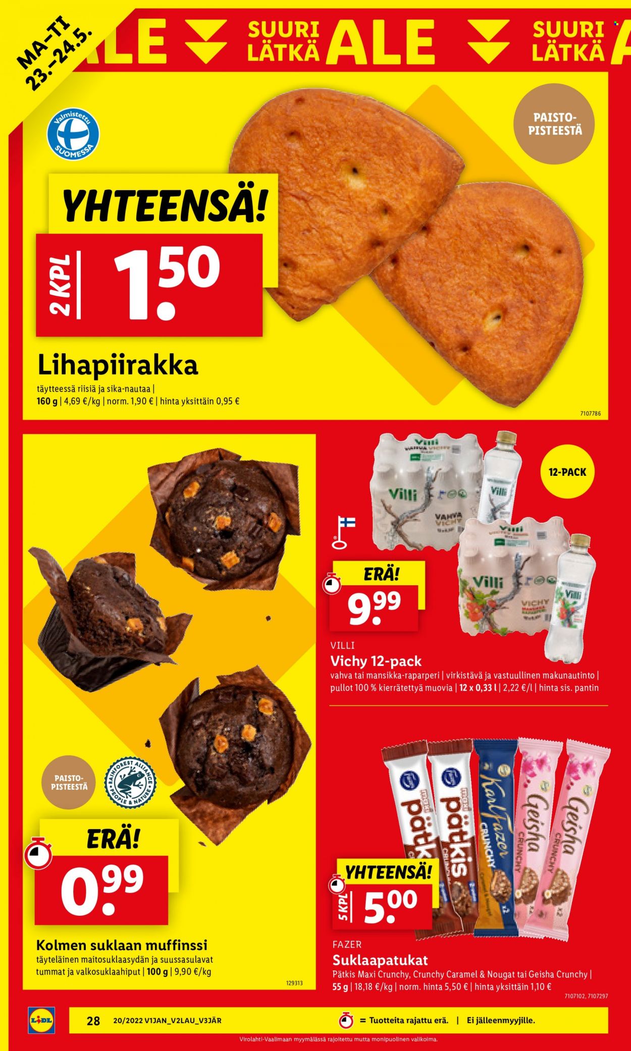 Lidl tarjoukset - 19.05.2022 - 24.05.2022. Sivu 28