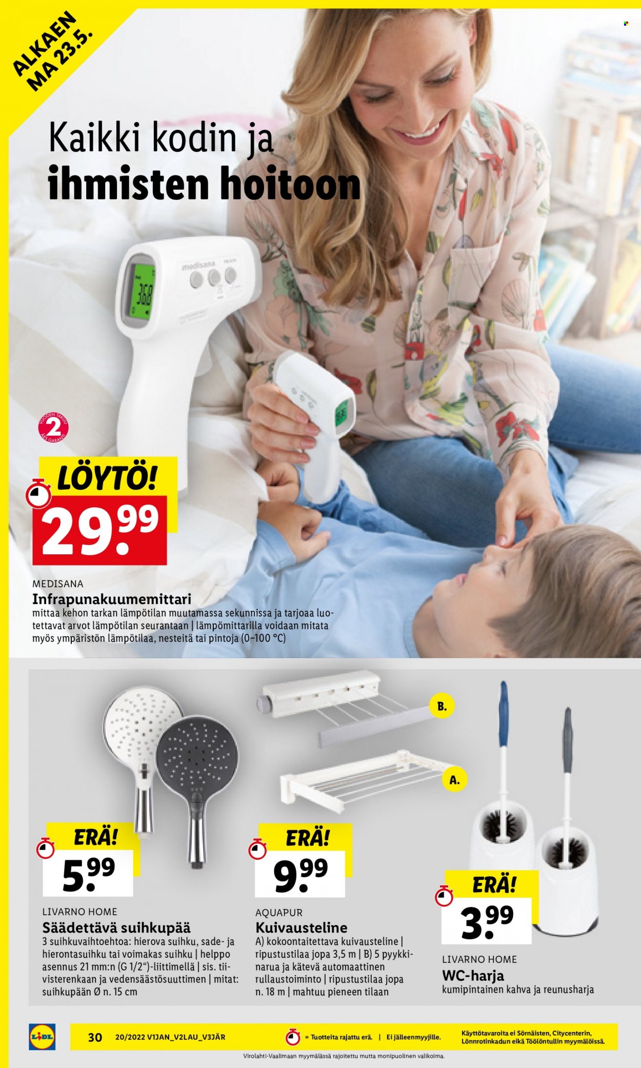 Lidl tarjoukset - 19.05.2022 - 24.05.2022. Sivu 30