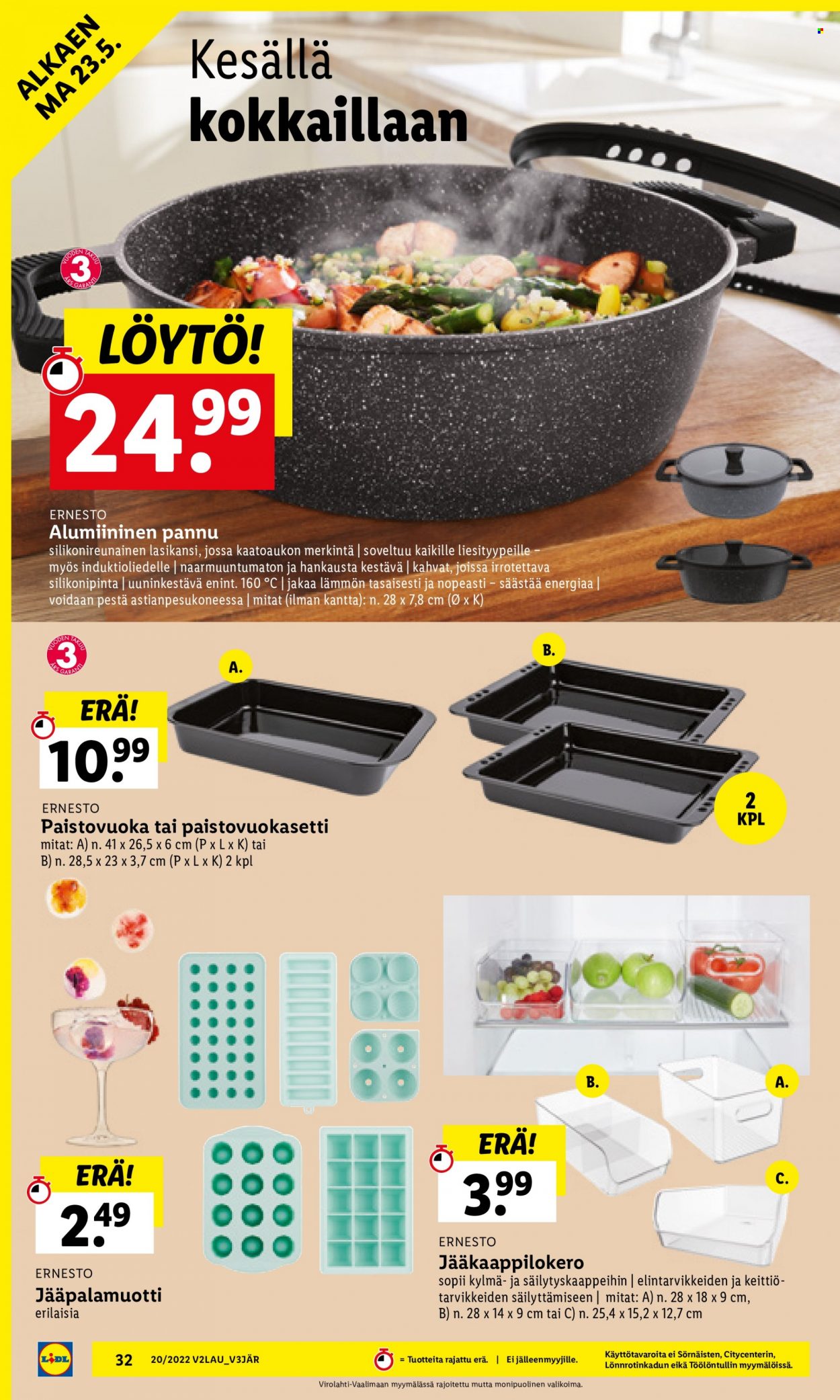 Lidl tarjoukset - 19.05.2022 - 24.05.2022. Sivu 32