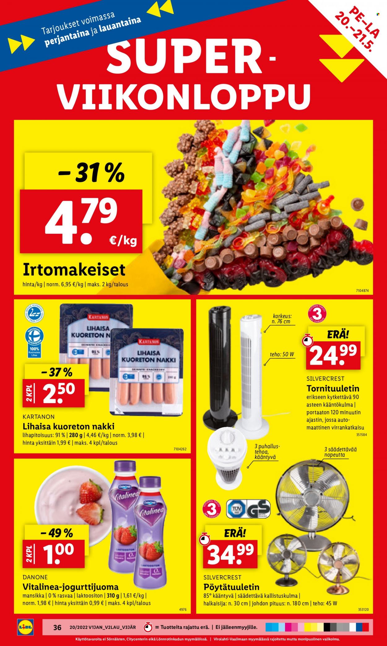 Lidl tarjoukset - 19.05.2022 - 24.05.2022. Sivu 36