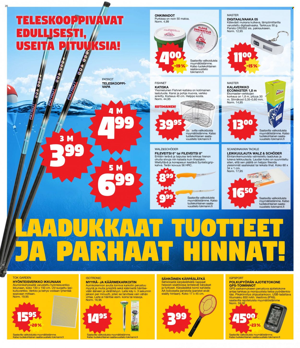 Tokmanni tarjoukset - 16.05.2022 - 22.05.2022. Sivu 20