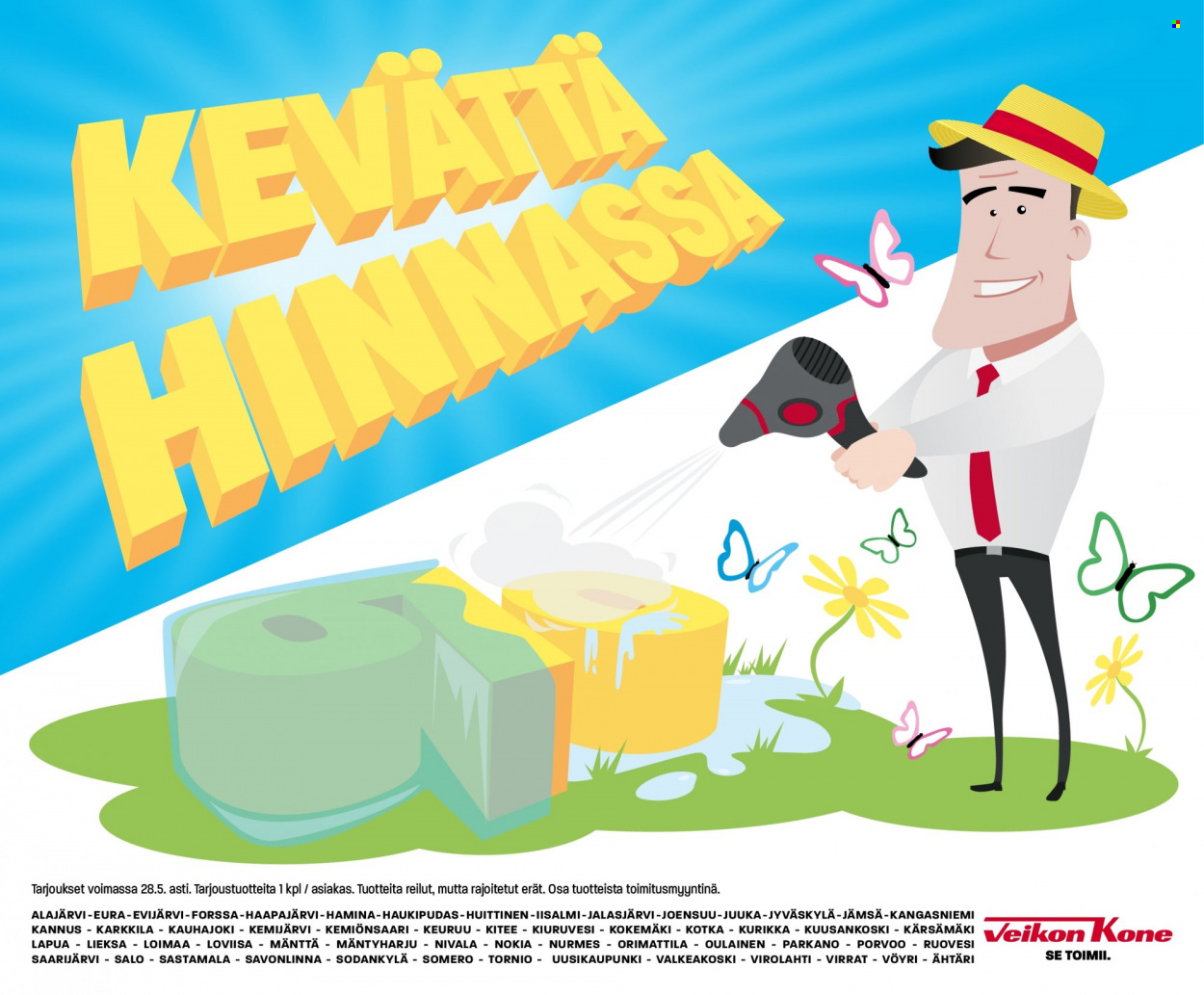 Veikon Kone tarjoukset - 16.05.2022 - 28.05.2022. Sivu 1