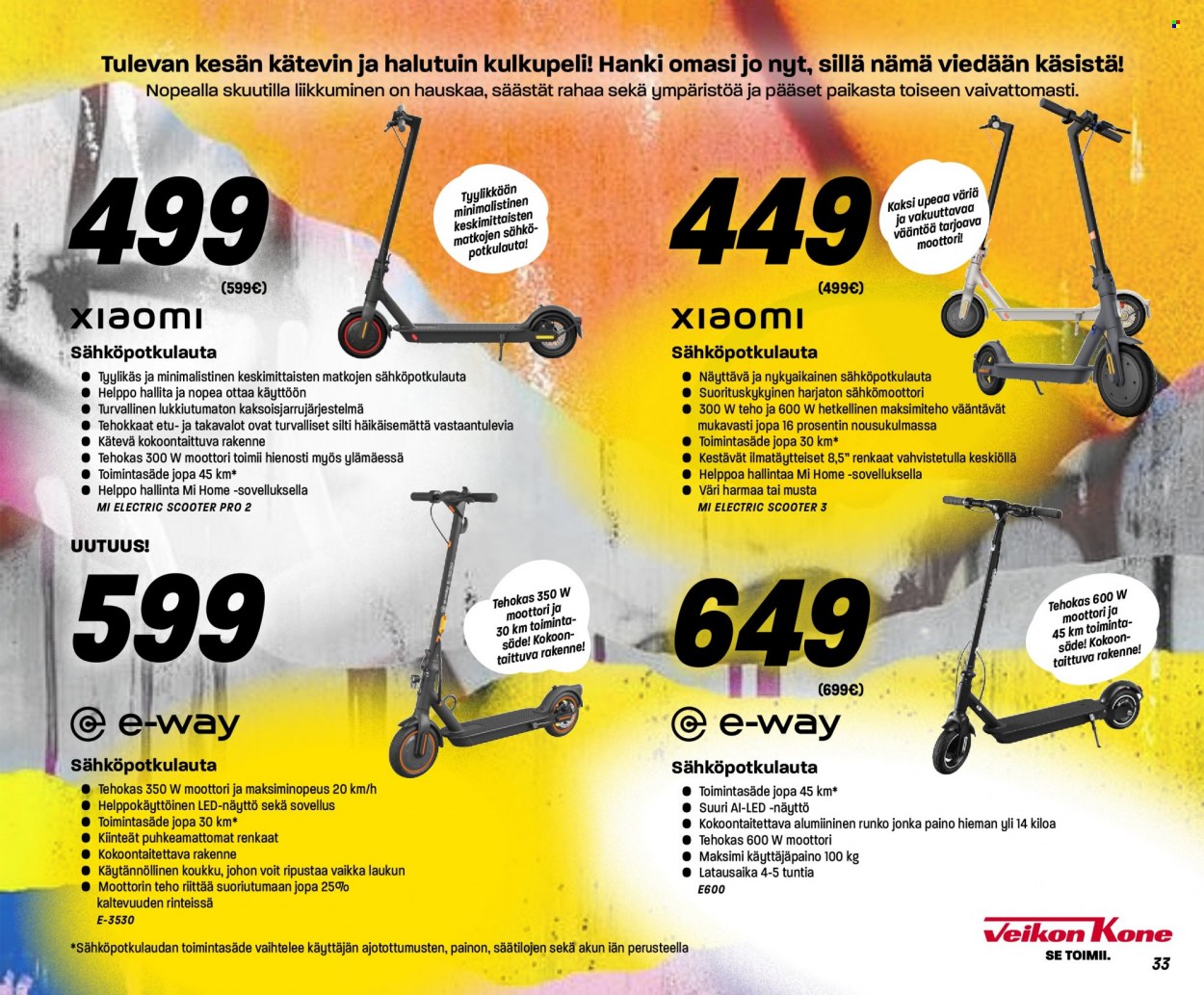 Veikon Kone tarjoukset - 16.05.2022 - 28.05.2022. Sivu 33