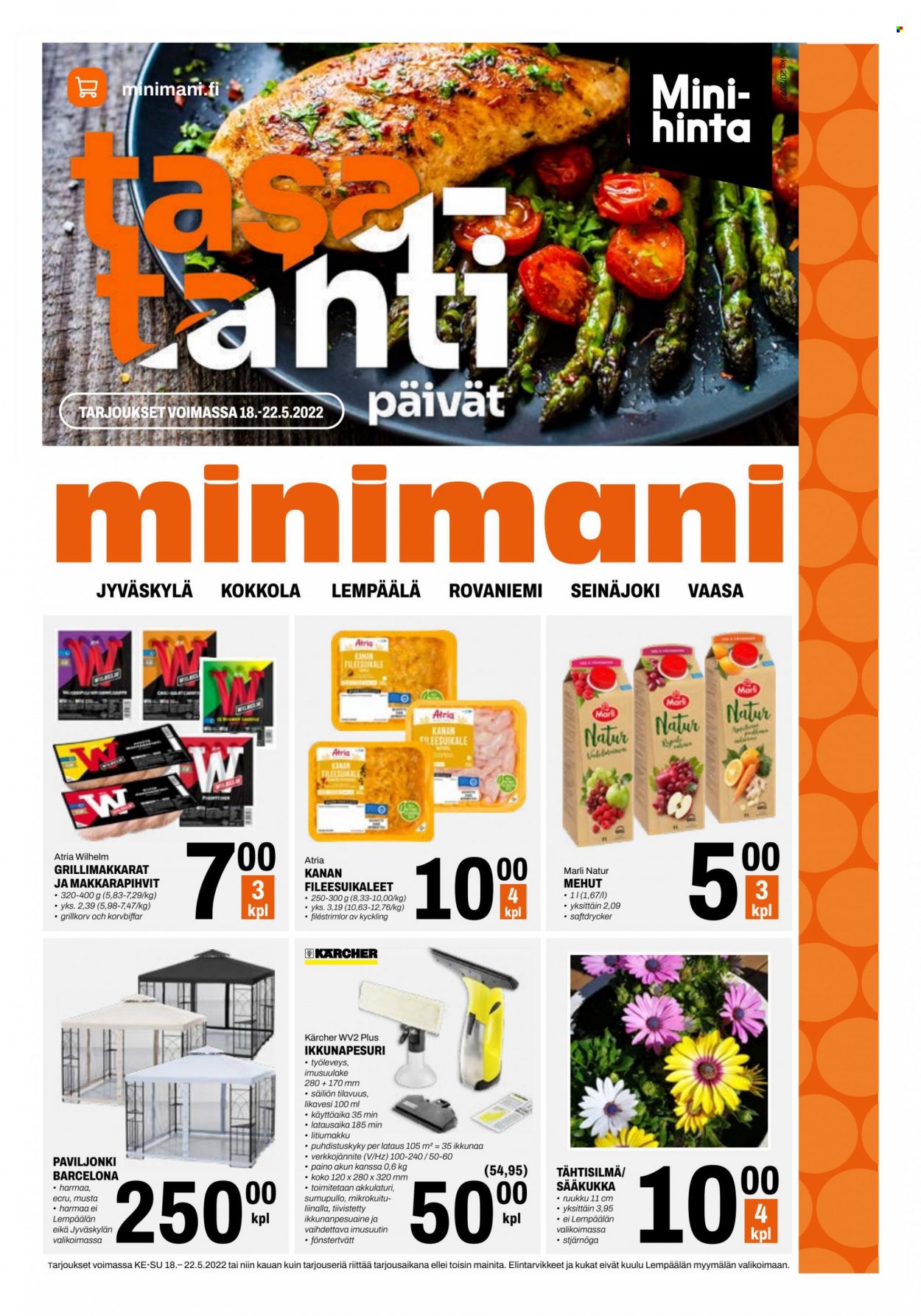 Minimani tarjoukset - 18.05.2022 - 22.05.2022. Sivu 1