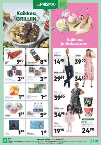 Prisma tarjoukset  - 18.05.2022 - 22.05.2022.