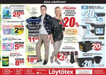 Löytötex tarjoukset  - 18.05.2022 - 24.05.2022.