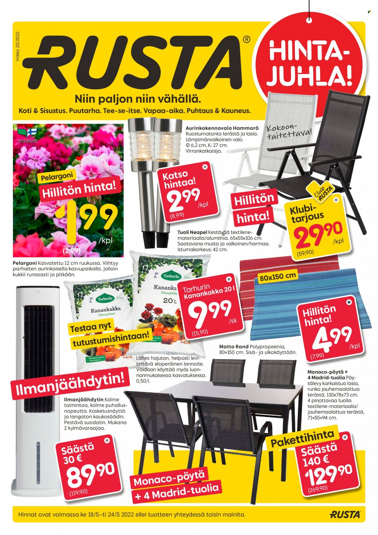 Rusta tarjoukset - 18.05.2022 - 24.05.2022. Sivu 1