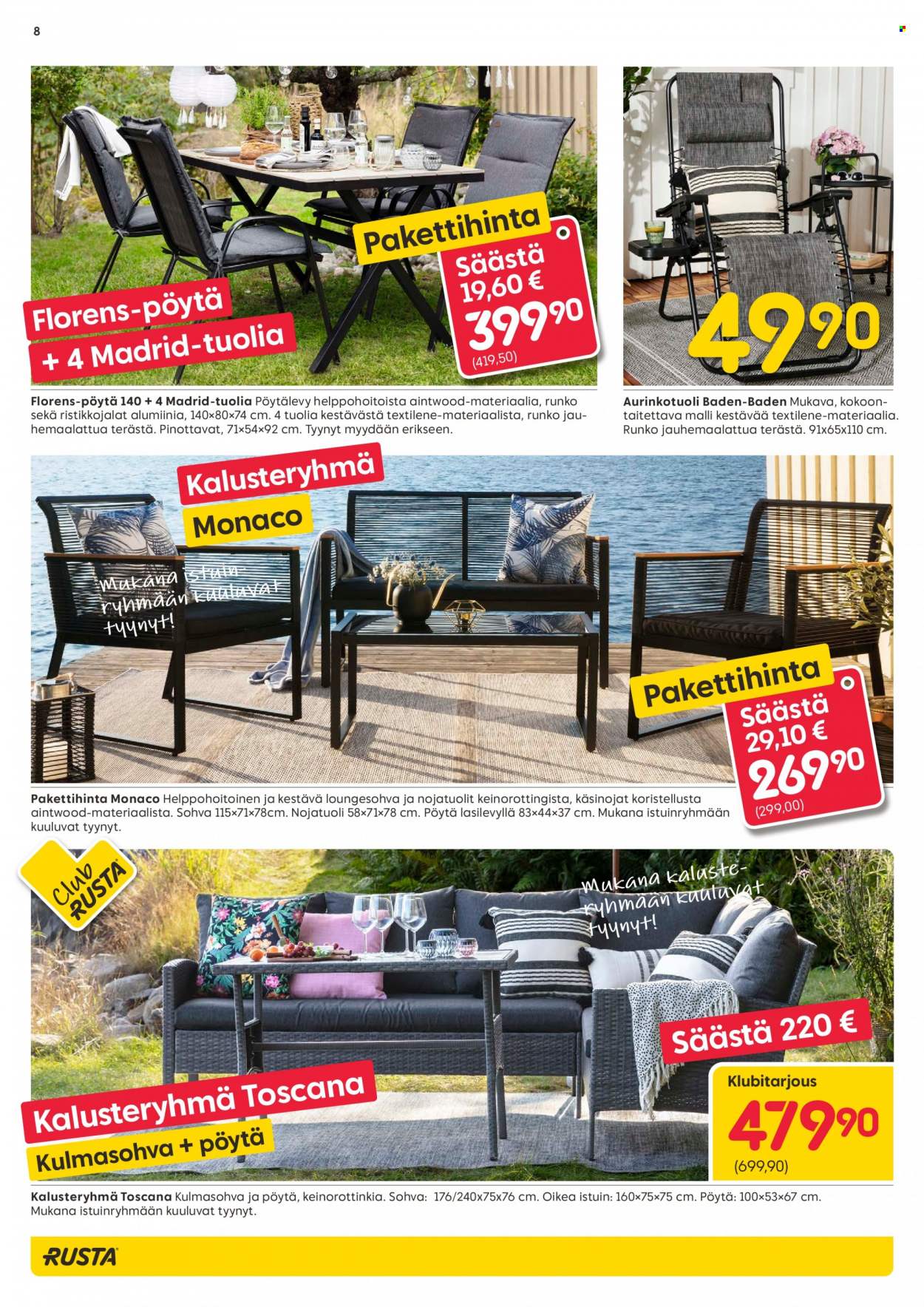 Rusta tarjoukset - 18.05.2022 - 24.05.2022. Sivu 8