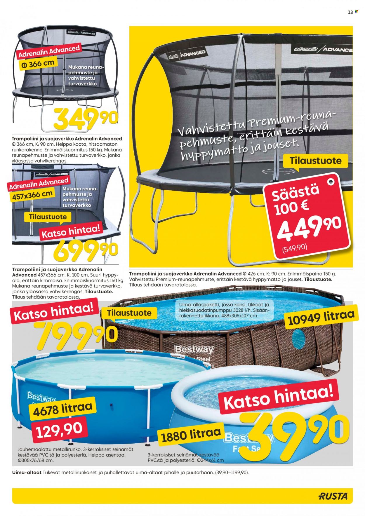 Rusta tarjoukset - 18.05.2022 - 24.05.2022. Sivu 13