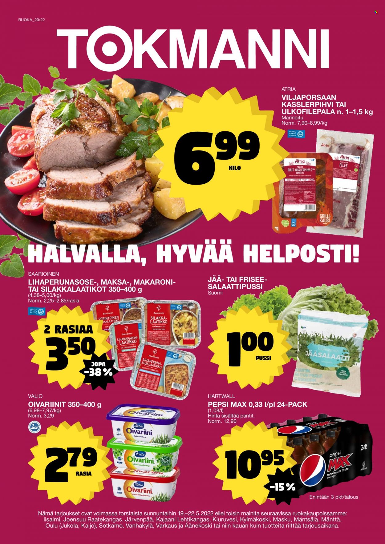 Tokmanni tarjoukset - 19.05.2022 - 22.05.2022. Sivu 1