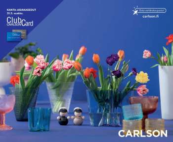 Carlson tarjoukset  - 20.05.2022 - 31.05.2022.