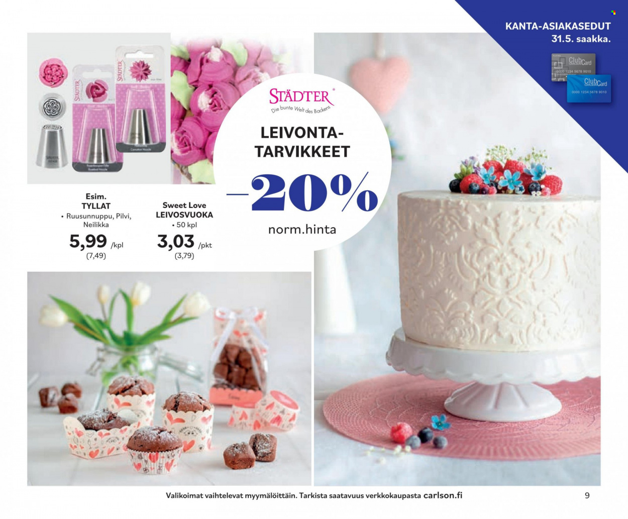 Carlson tarjoukset - 20.05.2022 - 31.05.2022. Sivu 9