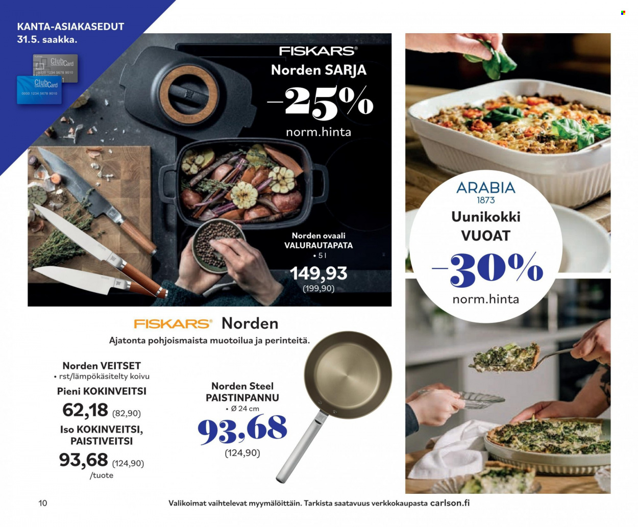 Carlson tarjoukset - 20.05.2022 - 31.05.2022. Sivu 10