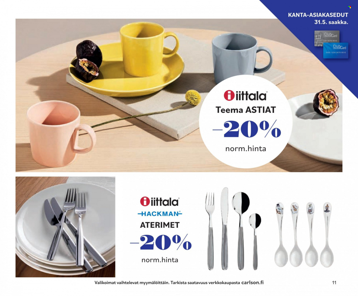 Carlson tarjoukset - 20.05.2022 - 31.05.2022. Sivu 11