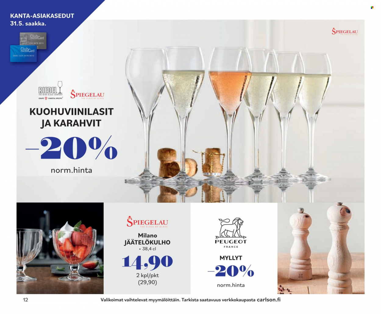 Carlson tarjoukset - 20.05.2022 - 31.05.2022. Sivu 12