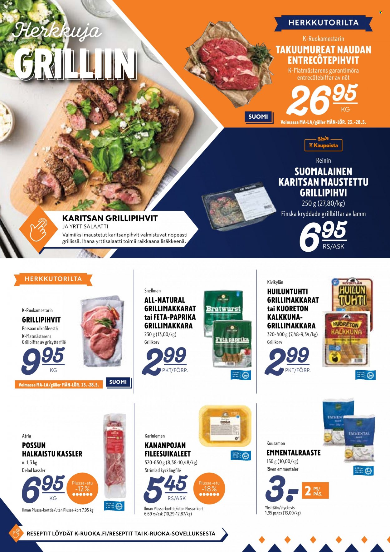 K-Supermarket tarjoukset - 23.05.2022 - 29.05.2022. Sivu 4