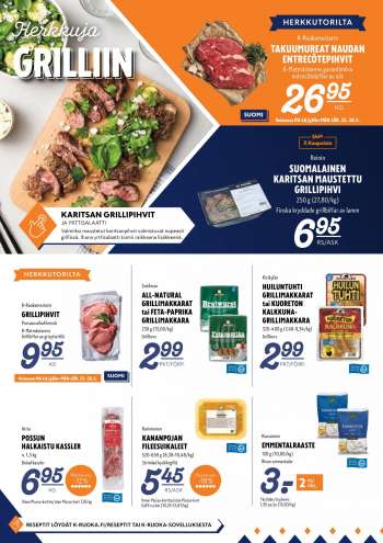 K-Supermarket tarjoukset  - 23.05.2022 - 29.05.2022.